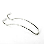 Clip per seggiolino auto in metallo per autoveicoli Gancio per poggiatesta automatico Supporto per borsa per borsa per auto Borsa in tessuto per riporre la spesa Chiusura automatica, Silver