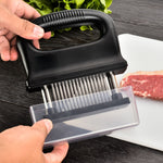 48 Pneumatizzatore Con Manico Carne Tenera Utensili Per Artigli Utensile Da Cucina Barbecue Carne, 48-pin  20A48