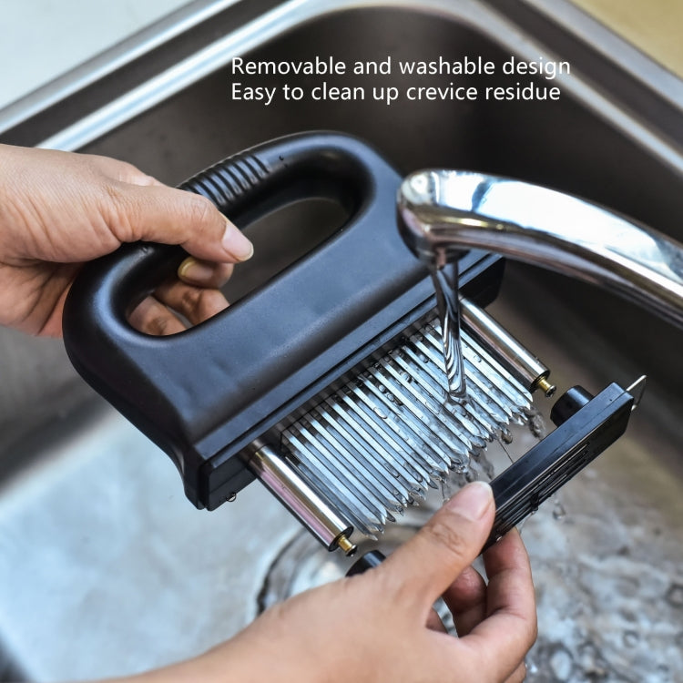 48 Pneumatizzatore Con Manico Carne Tenera Utensili Per Artigli Utensile Da Cucina Barbecue Carne, 48-pin  20A48