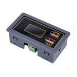 Tabella di elettricità di tensione CC per auto Batteria 12/24V Batteria al piombo-acido Girare Display di carica rapida USB 5V, Car DC Voltage Electricity Table