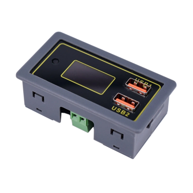 Tabella di elettricità di tensione CC per auto Batteria 12/24V Batteria al piombo-acido Girare Display di carica rapida USB 5V, Car DC Voltage Electricity Table