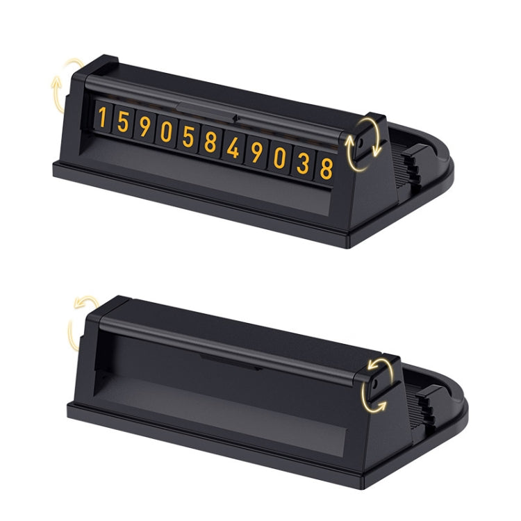 2 PCS Carta di parcheggio temporaneo per auto Porta cellulare per auto Carta di parcheggio temporanea nascosta multifunzione, SD-1028
