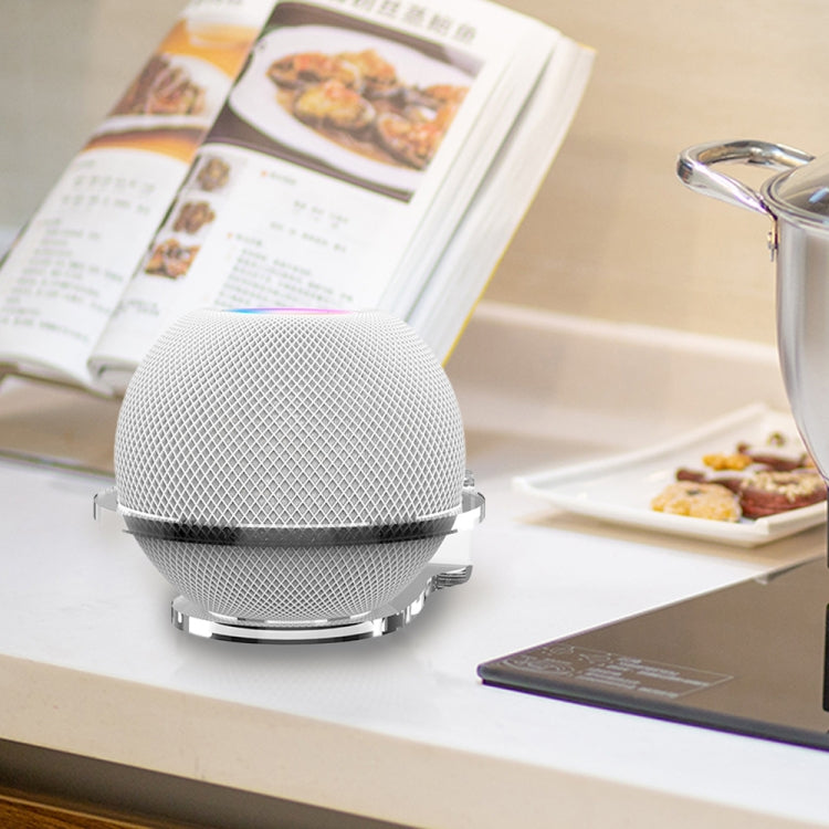 Staffa acrilica da parete per Apple HomePod Mini