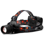 T40 P50 lampada perline faro USB ricaricabile zoom esterno forte faro, specifica:, Without Battery