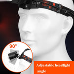 T40 P50 lampada perline faro USB ricaricabile zoom esterno forte faro, specifica:, Without Battery