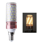 3 PCS No Flicker Corn Light Lampadina a vite Lampadina, 12W-E27  White Light Home Style, 12W-E27  Warm Light  Home Style, 12W-E27  Three-color Light Home Style, 12W-E27  Neutral Light Home Style, 12W-E27  White Light Engineering                        ...