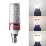 3 PCS No Flicker Corn Light Lampadina a vite Lampadina, 12W-E27  White Light Home Style, 12W-E27  Warm Light  Home Style, 12W-E27  Three-color Light Home Style, 12W-E27  Neutral Light Home Style, 12W-E27  White Light Engineering                        ...