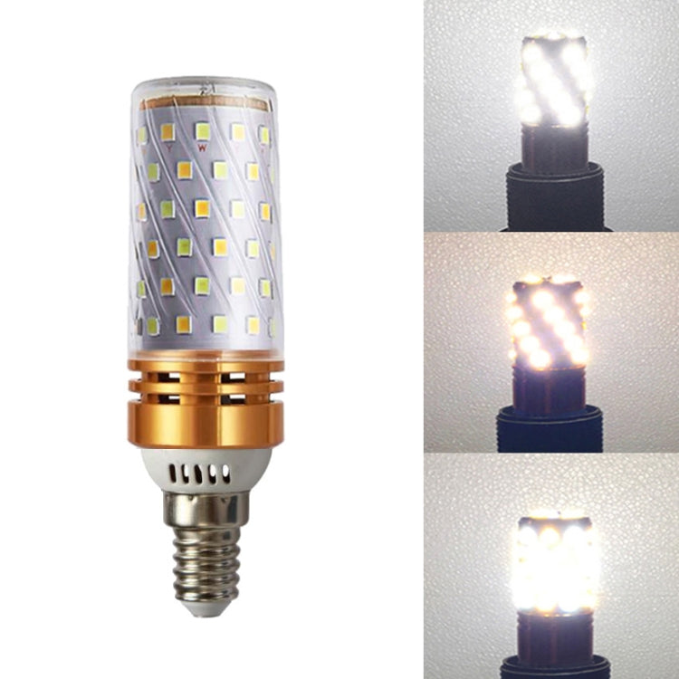 3 PCS No Flicker Corn Light Lampadina a vite Lampadina, 12W-E27  White Light Home Style, 12W-E27  Warm Light  Home Style, 12W-E27  Three-color Light Home Style, 12W-E27  Neutral Light Home Style, 12W-E27  White Light Engineering                        ...