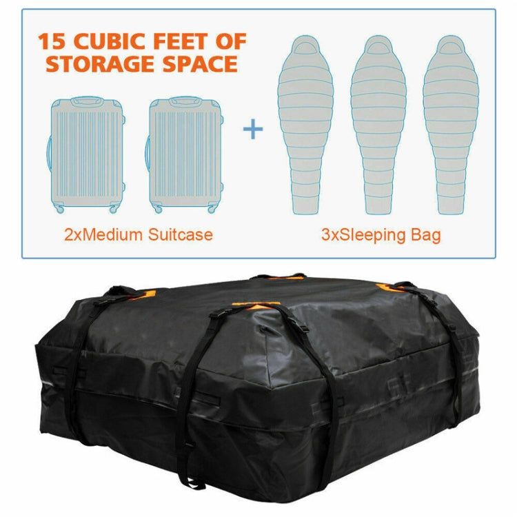 Borsa da tetto per auto in tessuto Oxford 420D Borsa per bagagli Borsa impermeabile, 420D Roof Bag, 420D Non-slip Mat