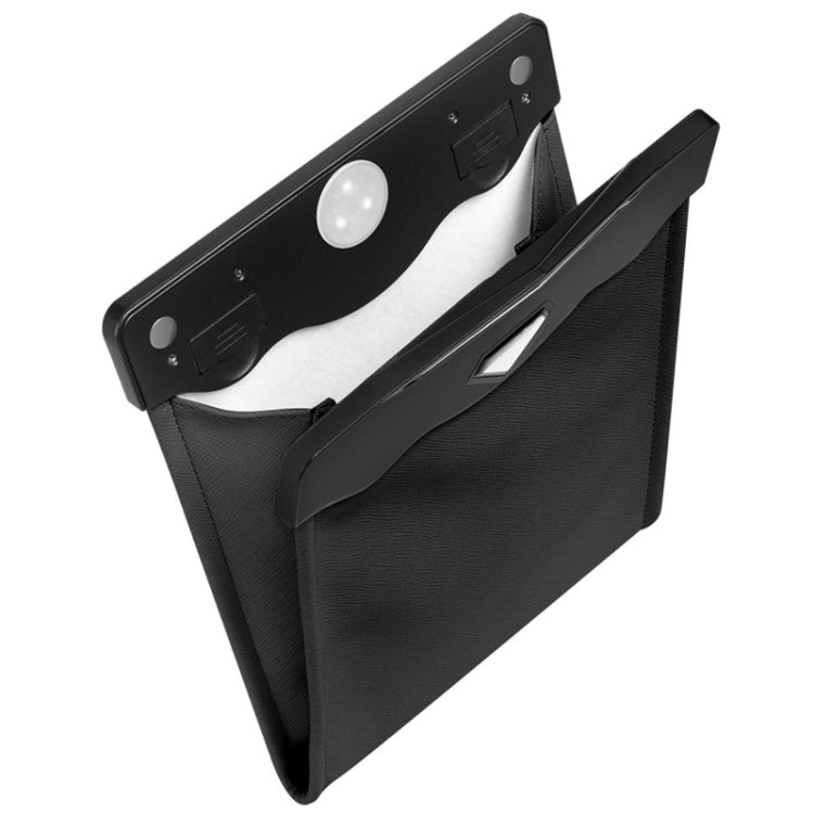 Pasta per appendere la pattumiera per auto con sacco della spazzatura leggero a LED, Paste Black, Paste Brown, Paste Beige, Paste Red