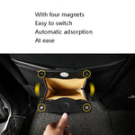 Pasta per appendere la pattumiera per auto con sacco della spazzatura leggero a LED, Paste Black, Paste Brown, Paste Beige, Paste Red