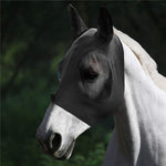 MMZ-001 Maschera da cavallo traspirante Maschera per insetti e zanzare Forniture equestri, Horse Mask (Blue), Horse Mask (Purple), Horse Mask (Rose Red), Horse Mask (Grey), Horse Mask (Black)