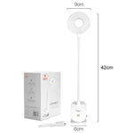 YAGE T102 2W 18LED Touch Switch 3-Level Dimming Clip Lampada da scrivania Protezione degli occhi Luce a LED