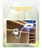 YAGE T102 2W 18LED Touch Switch 3-Level Dimming Clip Lampada da scrivania Protezione degli occhi Luce a LED