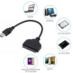 Cavo dati cloud per passeggeri da 2,5 pollici da USB a SATA per trasferimento disco rigido SSD, USB To SATA