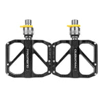 1 paio PROMEND Pedale per bicicletta Bici da strada Cuscinetto in lega di alluminio Pedale pieghevole a sgancio rapido, PD-R67, PD-R67Q, PD-R27