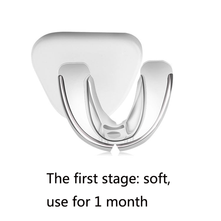 2 PCS Bretelle trasparenti Bretelle dentali Boxe Sport Paradenti Bretelle, First Stage, Second Stage, Third Stage