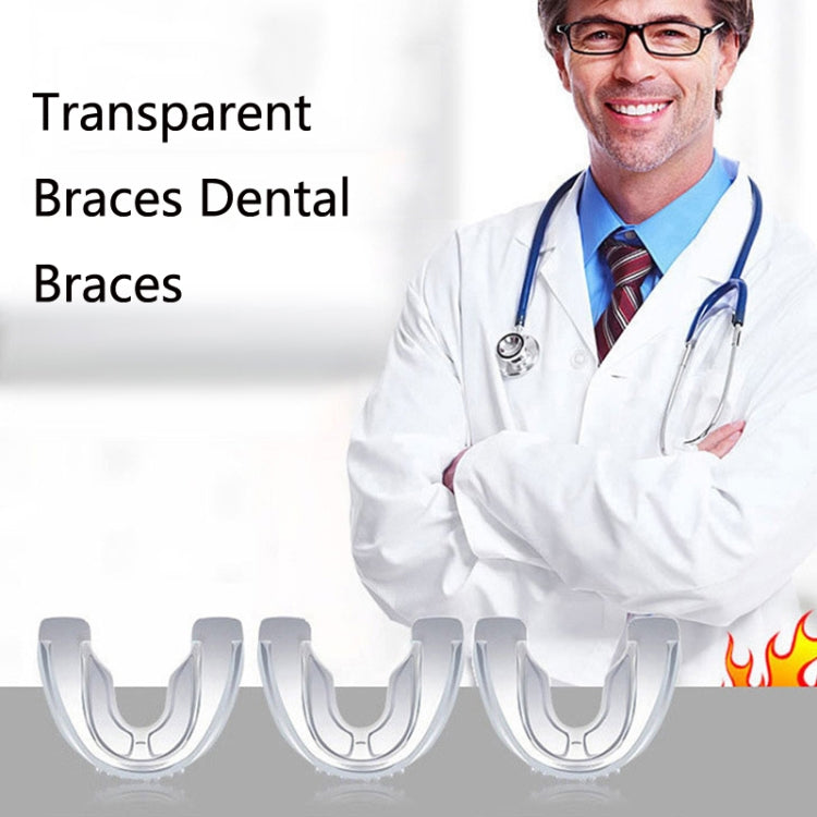 2 PCS Bretelle trasparenti Bretelle dentali Boxe Sport Paradenti Bretelle, First Stage, Second Stage, Third Stage