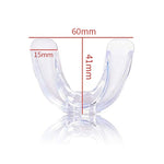 2 PCS Bretelle trasparenti Bretelle dentali Boxe Sport Paradenti Bretelle, First Stage, Second Stage, Third Stage