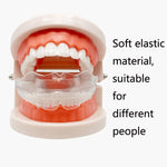 2 PCS Bretelle trasparenti Bretelle dentali Boxe Sport Paradenti Bretelle, First Stage, Second Stage, Third Stage