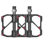 1 paio PROMEND Bicicletta Bici da strada Mountain Bike 3 Palin Cuscinetto a pedale in fibra di carbonio, PD-M86C, PD-R87C