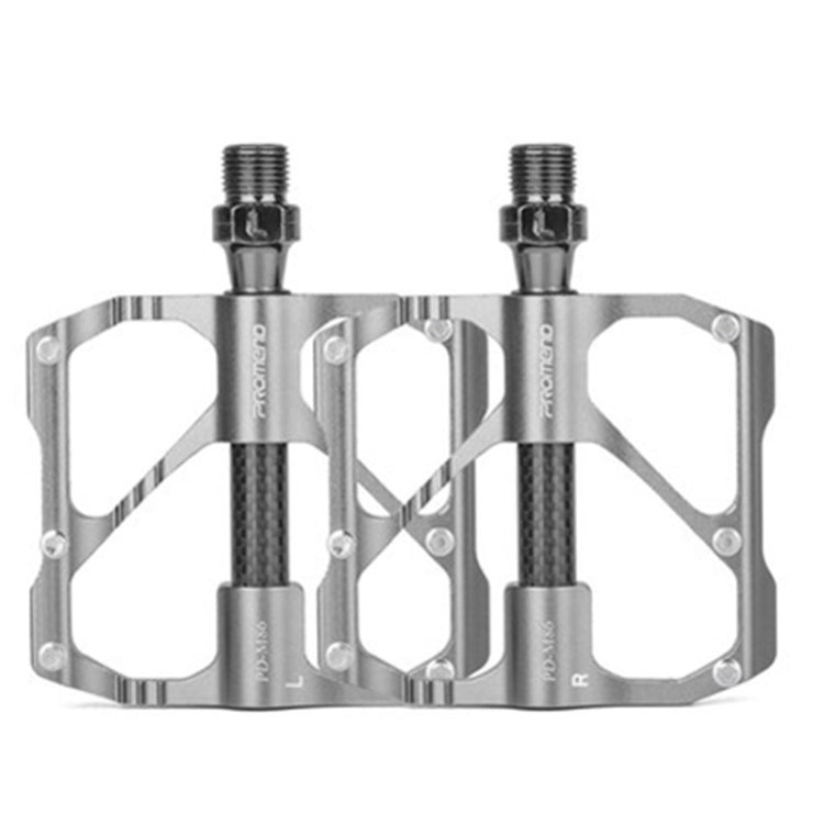 1 paio PROMEND Bicicletta Bici da strada Mountain Bike 3 Palin Cuscinetto a pedale in fibra di carbonio, PD-M86C, PD-R87C