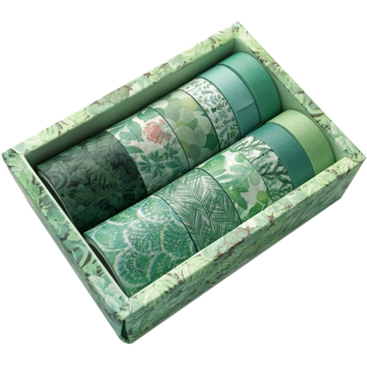 2 confezioni di materiale antico e nastro di carta per decorazione fai da te, Green Mint, Blue Trajectory, Geometric Patterns, Van Gogh Impression, Ancient Style, Syringe, Sakura Party, Flower Fragments