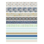 2 confezioni di materiale antico e nastro di carta per decorazione fai da te, Green Mint, Blue Trajectory, Geometric Patterns, Van Gogh Impression, Ancient Style, Syringe, Sakura Party, Flower Fragments