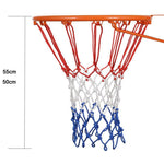 2 paia di rete da basket in corda tonda per esterni, 5.0mm Long Heavy Polyester(Red White Blue), 5.0mm Heavy Polyester(White Red Blue), 5.0mm Heavy Polyester(White Red), 5.0mm Heavy Polyester(White), 5.0mm Bold Polypropylene(White Red Blue)            ...