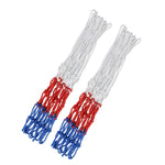 2 paia di rete da basket in corda tonda per esterni, 5.0mm Long Heavy Polyester(Red White Blue), 5.0mm Heavy Polyester(White Red Blue), 5.0mm Heavy Polyester(White Red), 5.0mm Heavy Polyester(White), 5.0mm Bold Polypropylene(White Red Blue)            ...