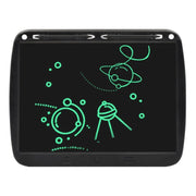Tavoletta di ricarica da 15 pollici Doodle Message Double Writing Board LCD Tavolo da disegno per bambini, Monochrome Lines (Blue), Monochrome Lines (Pink), Monochrome Lines (Black), Blue Colorful Lines (Blue), Colorful Lines (Pink)