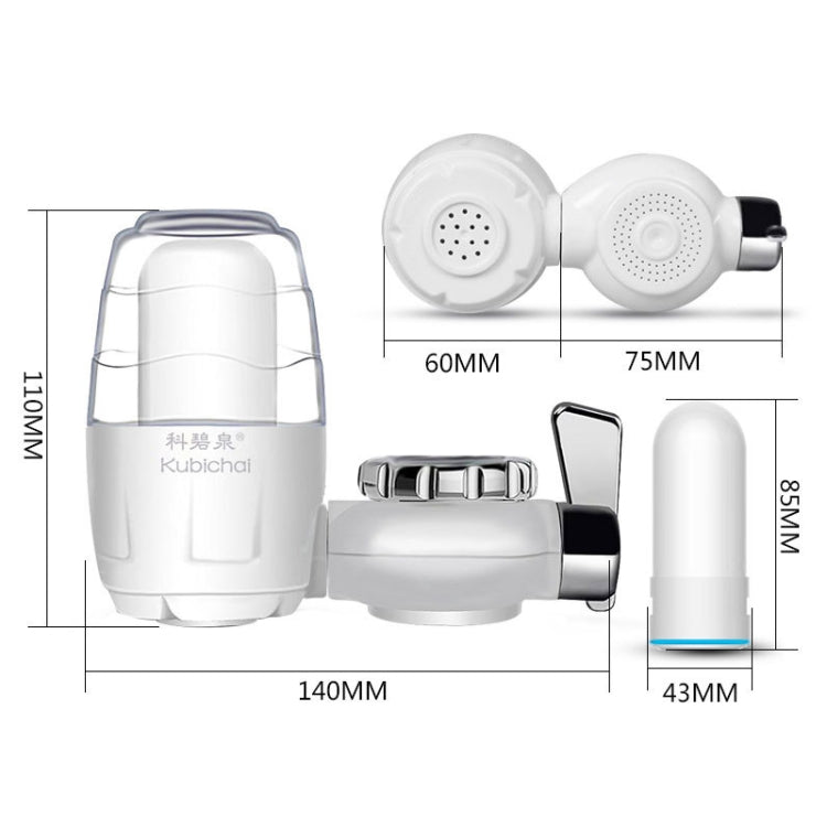 Kubichai HBF-8907 Rubinetto da cucina Depuratore d'acqua Filtro per rubinetto domestico, HBF-8907 Water Purifier