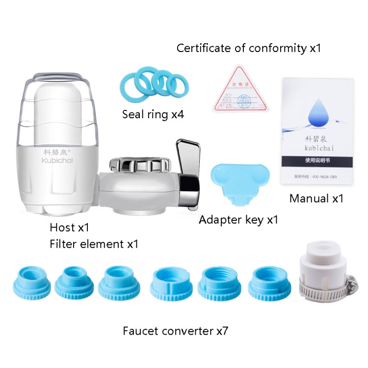 Kubichai HBF-8907 Rubinetto da cucina Depuratore d'acqua Filtro per rubinetto domestico, HBF-8907 Water Purifier