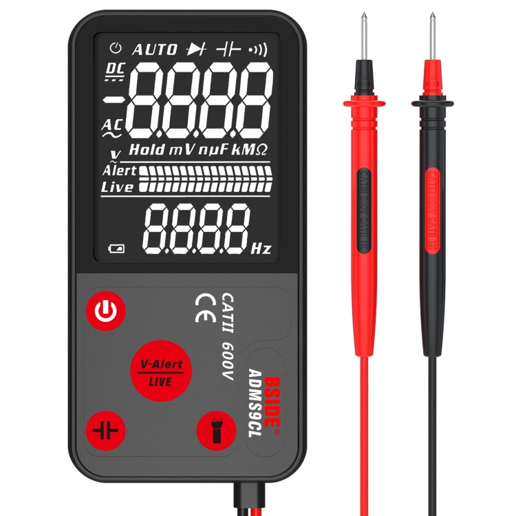 Multimetro digitale BSIDE ADMS9 con display 3,5 pollici
