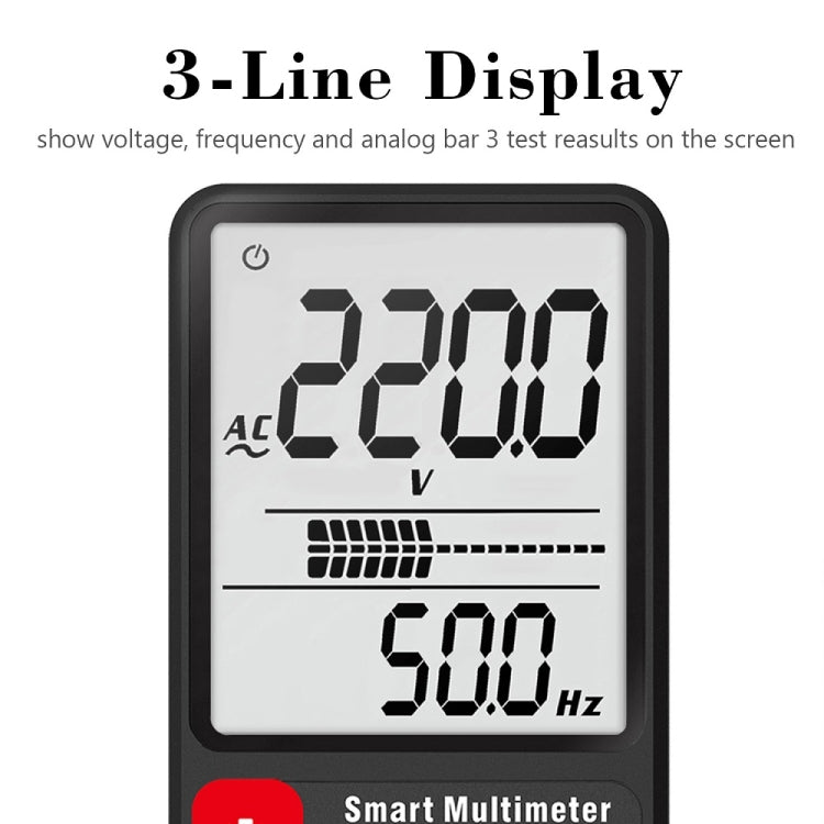 Multimetro digitale BSIDE ADMS9 con display 3,5 pollici