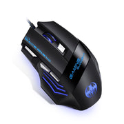 GAMING BLOODBAT GM02 7 Tasti USB Optoelettronica cablata Mouse da gioco Mouse con luci respiratorie digitali Mouse