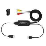 Specifiche del convertitore da HDMI a AV RL-HTAL1:, Male to Male Confinement, Male to Male Confinement + HDMI Converter, Female to Male Split