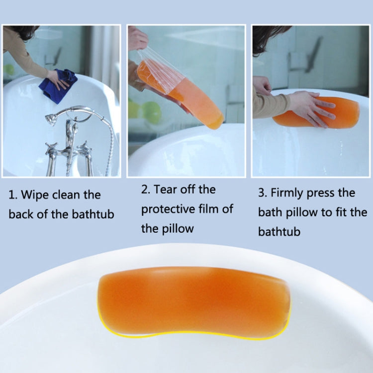 Cuscino per vasca da bagno in spugna di schiuma PU T5 Cuscino per la testa del bagno dell'hotel, Bath Head Pillow