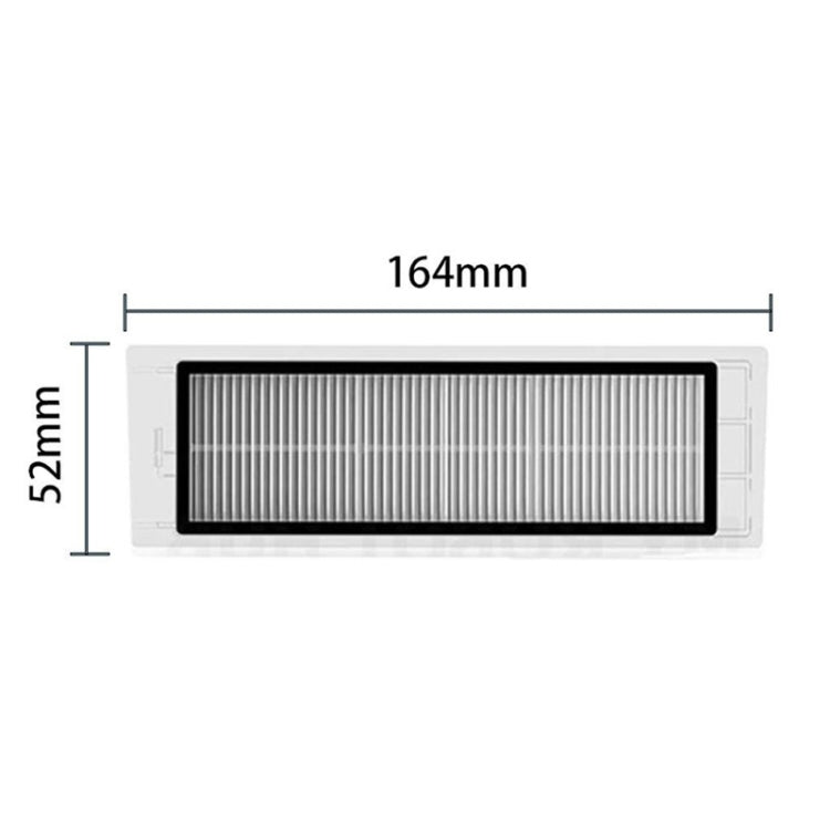 16 pezzi/set spazzola principale + spazzola laterale + filtro Haipa per robot spazzante Xiaomi/Robok