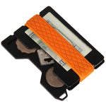 Portacarte RFID in lega di alluminio Portafoglio antifurto EDC Portamonete Porta carte chiave, Red, Blue, Black, Brown, Orange, Grey, Red Main Body, Blue Main Body, Gray Main Body