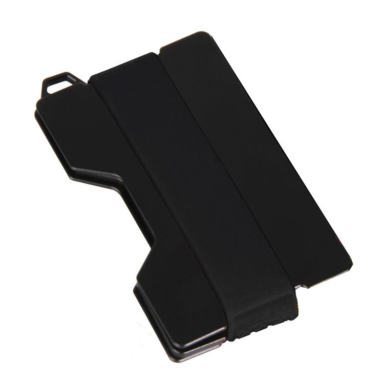 Portacarte RFID in lega di alluminio Portafoglio antifurto EDC Portamonete Porta carte chiave, Red, Blue, Black, Brown, Orange, Grey, Red Main Body, Blue Main Body, Gray Main Body