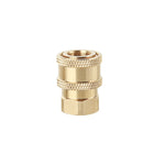 2 PCS Irrigatori ad acqua ad alta pressione Connessione in diretta e prese a innesto rapido per il collegamento filettato degli ugelli della lavatrice, Inner G1/4, Internal M14x1.5mm