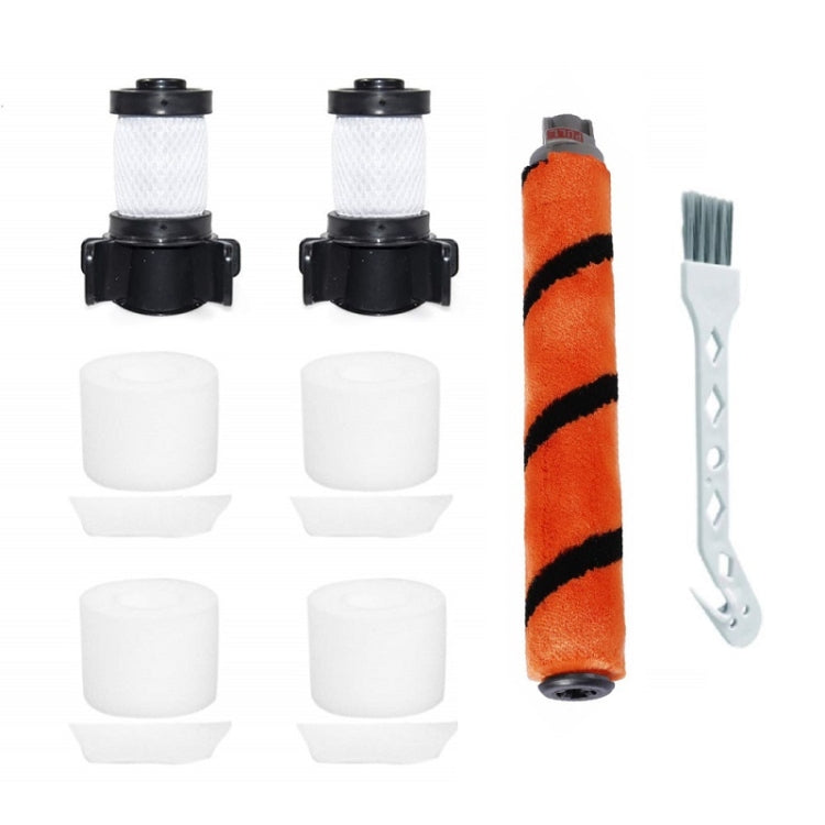 Spazzola principale per aspirapolvere portatile + spazzola piccola + filtro + spugna di ricambio per Shark IF100