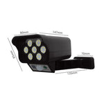 Lampada da parete solare LED con sensore anti-ladro