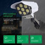 Lampada da parete solare LED con sensore anti-ladro