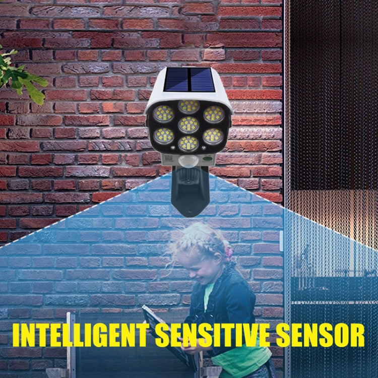Lampada da parete solare LED con sensore anti-ladro