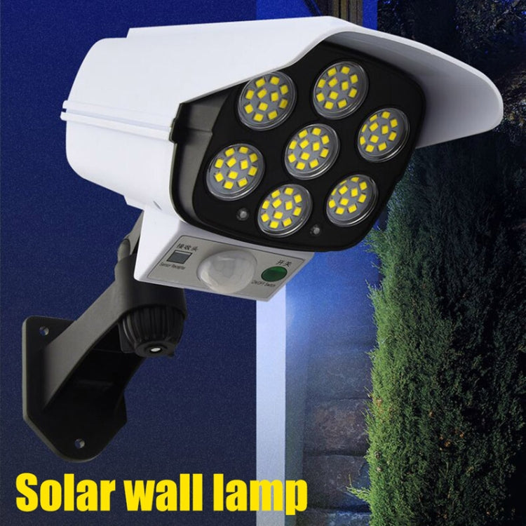 Lampada da parete solare LED con sensore anti-ladro