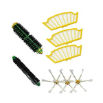 Set 8 pezzi ricambi spazzole e filtro per Roomba 500