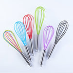 10 PCS Silicone Egg Beater Home Egg Mixer Gadget da cucina Strumenti per la cottura della crema, 12 inch Colorful, 10 inch Colorful, 8 inch Colorful, 12 inch Black, 10 inch Black, 8 inch Black, 12 inch Blue, 10 inch Blue, 8 inch Blue, 12 inch Red      ...