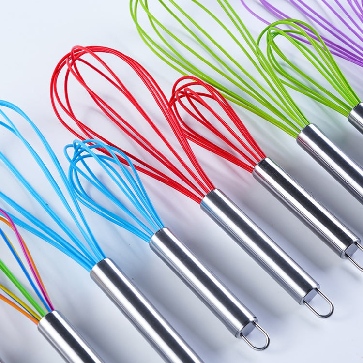 10 PCS Silicone Egg Beater Home Egg Mixer Gadget da cucina Strumenti per la cottura della crema, 12 inch Colorful, 10 inch Colorful, 8 inch Colorful, 12 inch Black, 10 inch Black, 8 inch Black, 12 inch Blue, 10 inch Blue, 8 inch Blue, 12 inch Red      ...